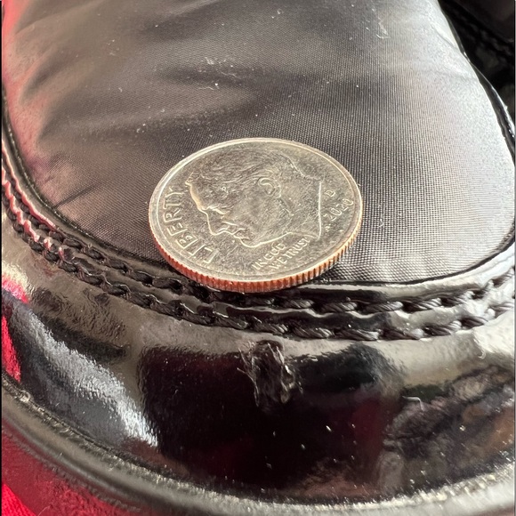 Coach Polina Nylon Puffy Boot Black Size 6 - Picture 14 of 14